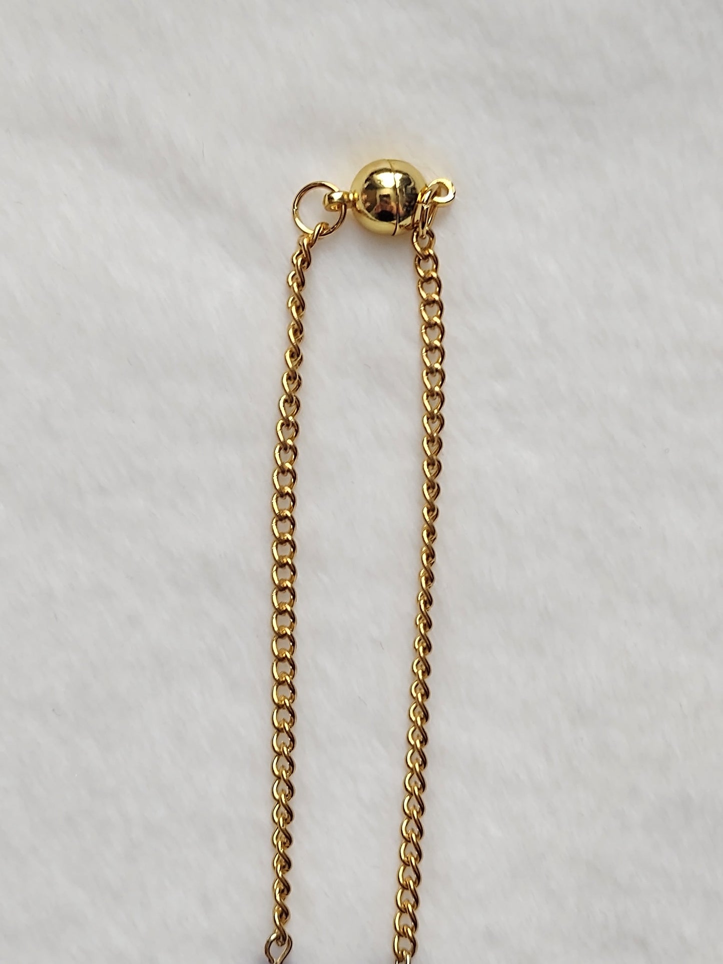 "Ocean Dreams" Gold Stainless Steel Seashell Necklace