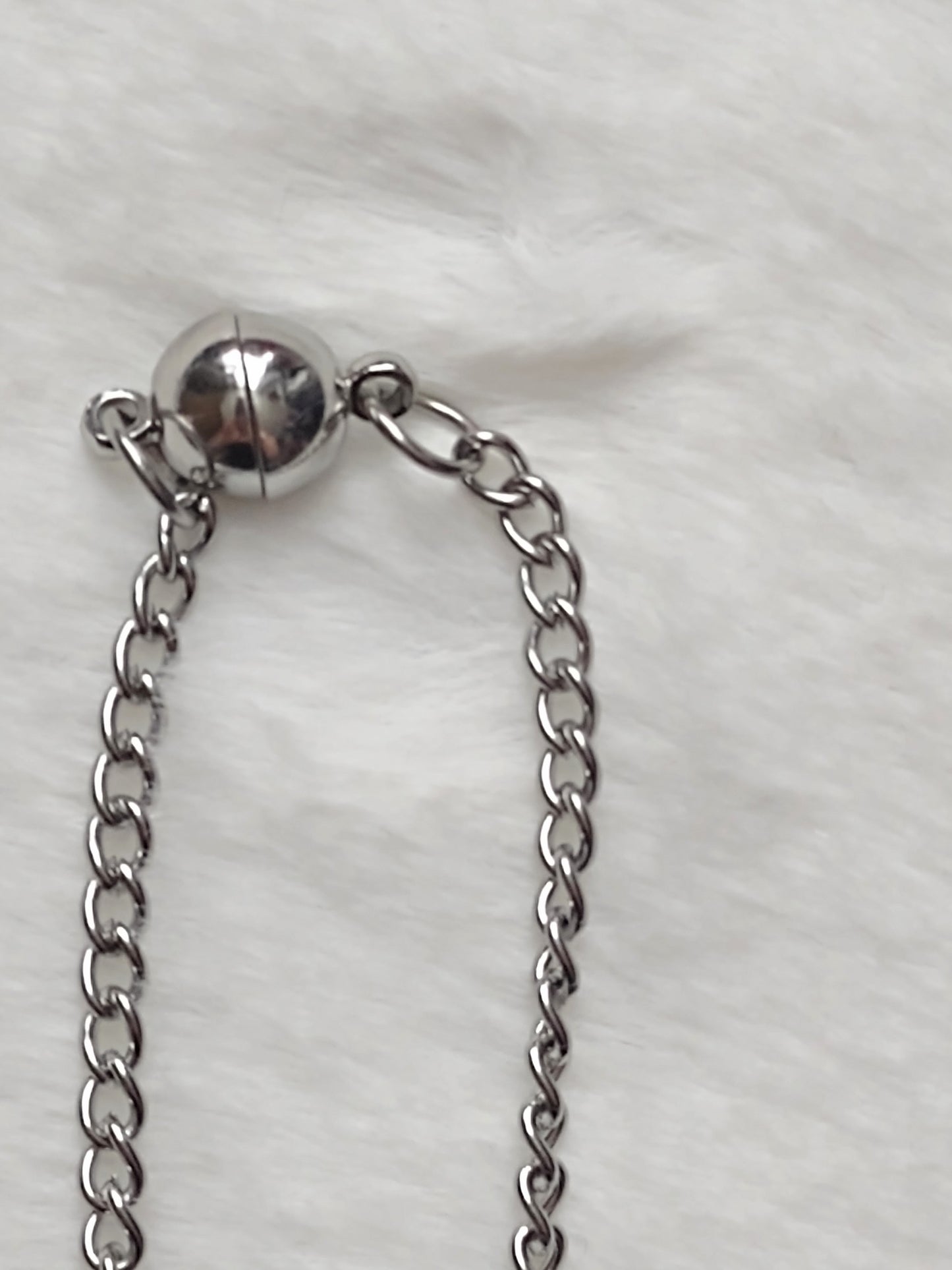 "Holiday Snowflake" Silver Stainless Steel Snowflake Necklace