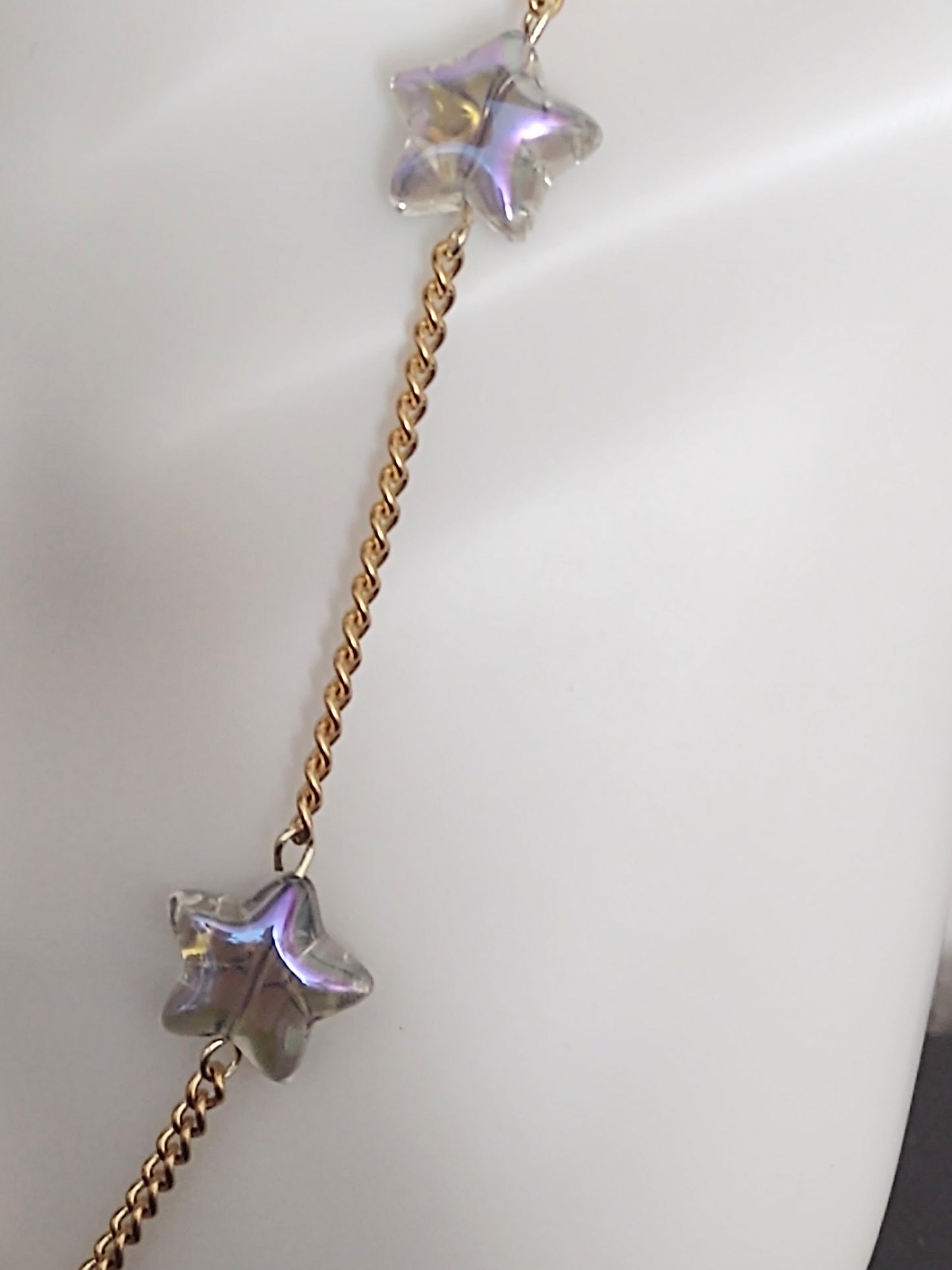 "Starfire" Stainless Steel Star Necklace