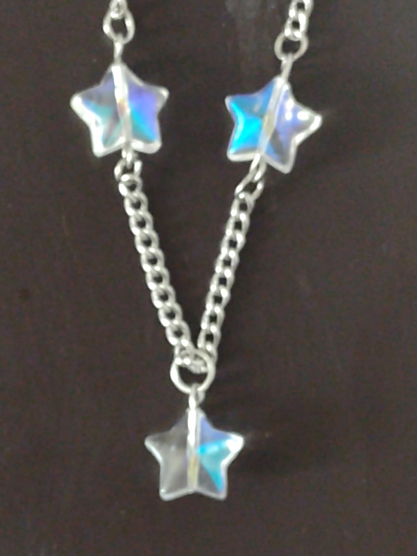 "Starfire" Stainless Steel Star Necklace