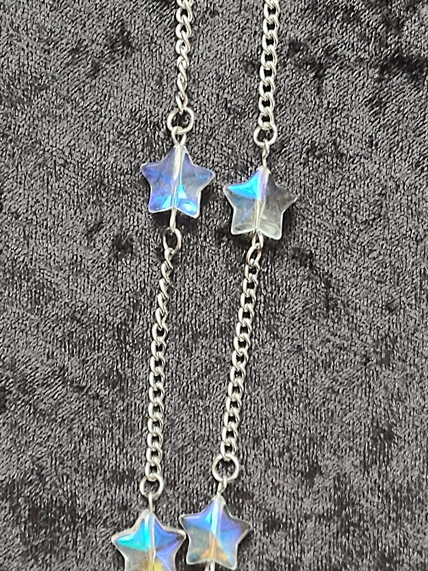 "Starfire" Stainless Steel Star Necklace