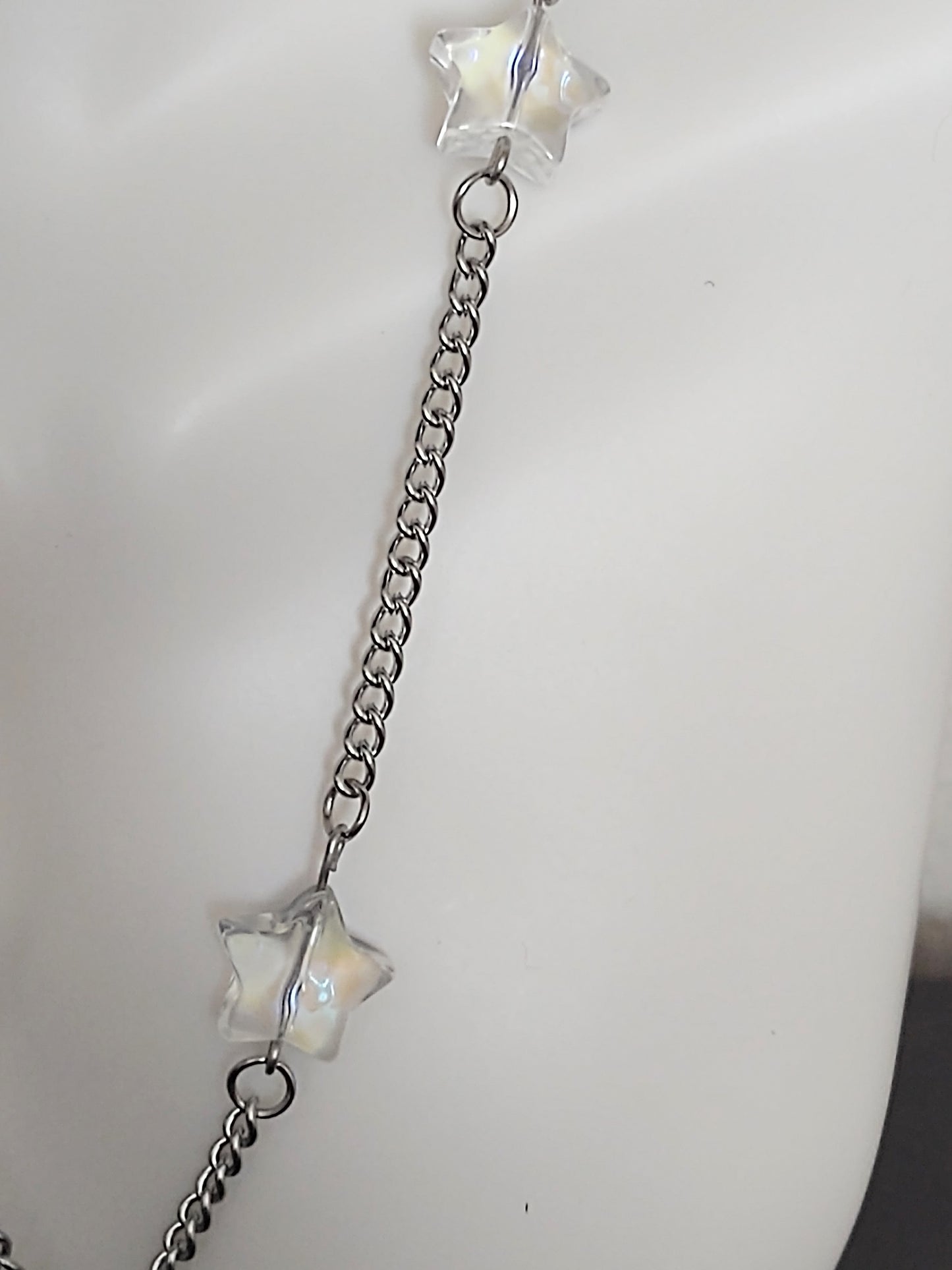 "Starfire" Stainless Steel Star Necklace