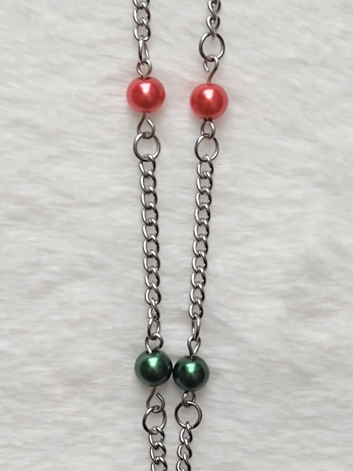 "Holiday Snowflake" Silver Stainless Steel Snowflake Necklace