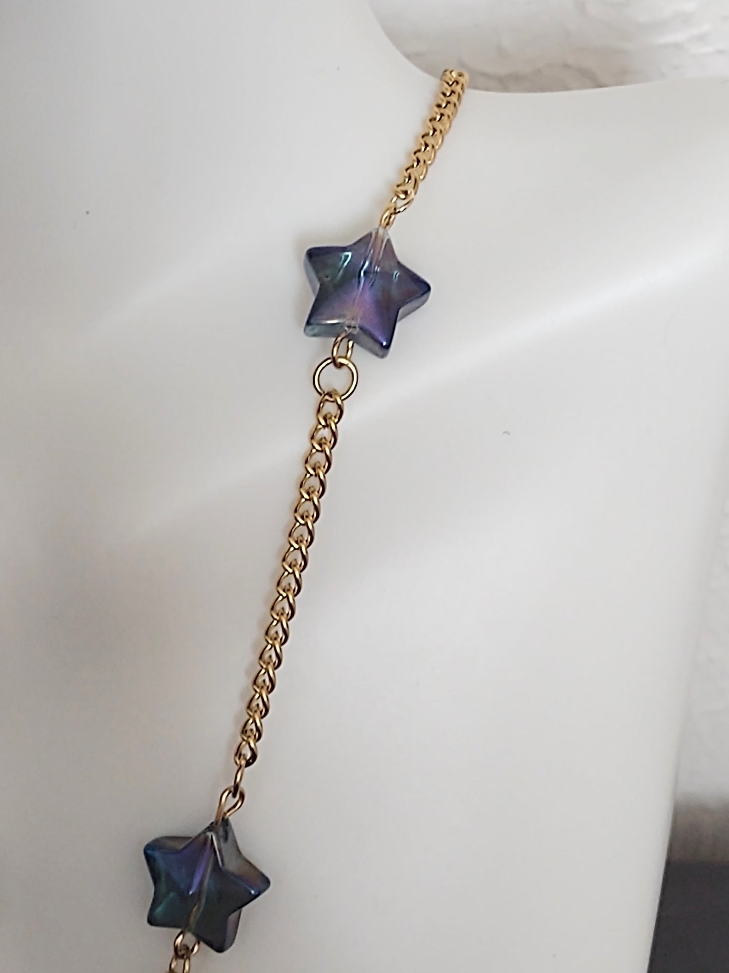 "Starfire" Stainless Steel Star Necklace