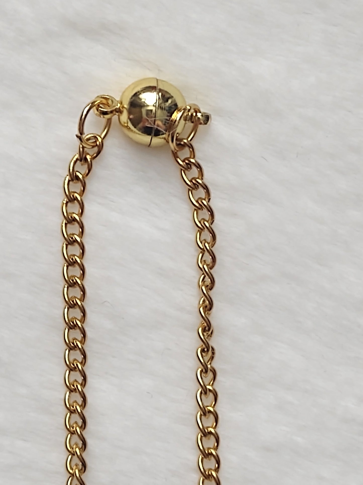 "Winter Mint" Gold Stainless Steel Penguin Necklace